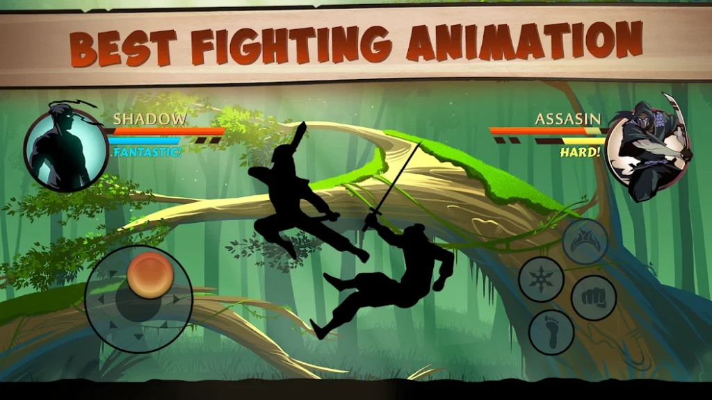BEST FIGHTING ANIMATIONS IN Shadow Fight 2 MOD APK