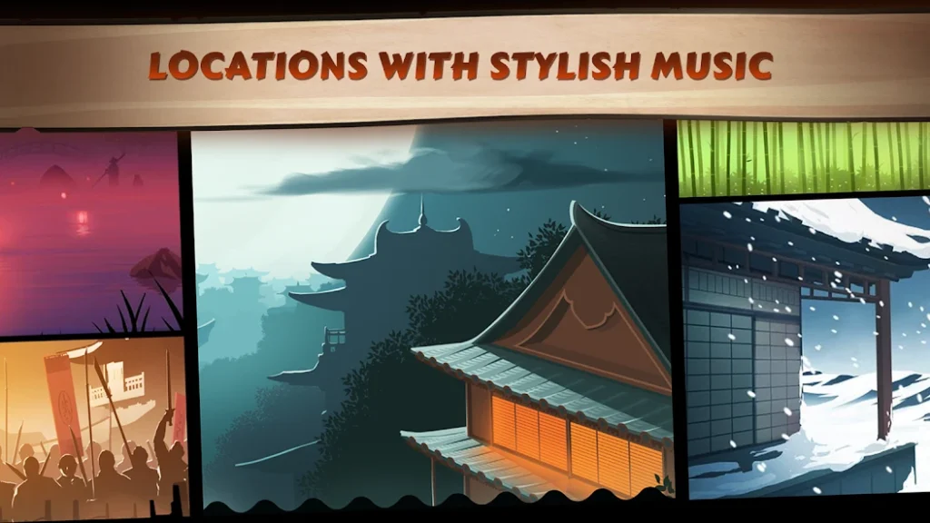 LOCATION WITH SYSTEM MUSIC IN Shadow Fight 2 MOD APK