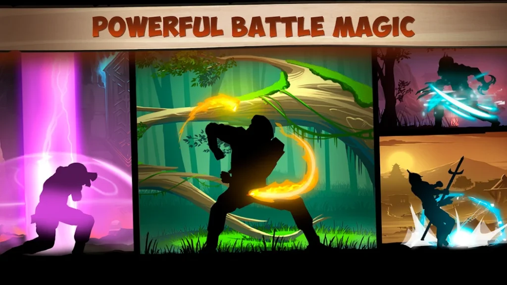 POWERFUL BATTLE MAGIC IN Shadow Fight 2 MOD APK